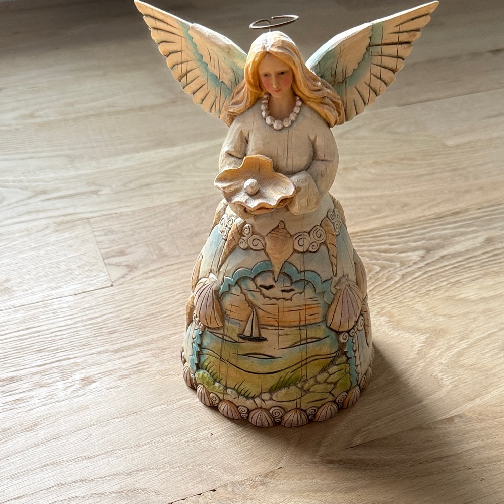 Heartwood Creek Jim Shore Angel Figurine Safekeeper of the Seas Nautical 2003